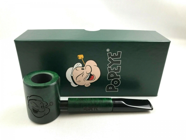 VAUEN Popeye Pfeife grün - 9mm Filter Made in Germany